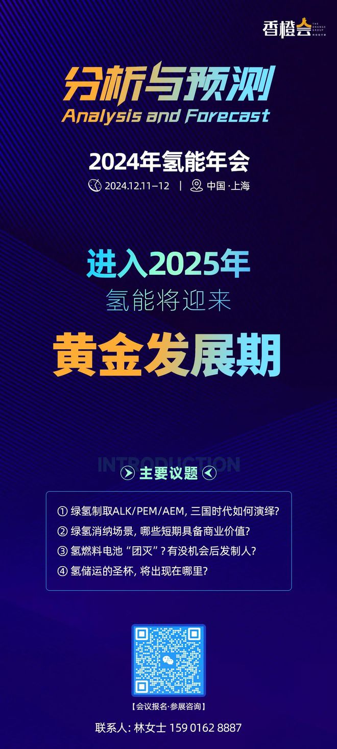报名2024年氢能年会议程